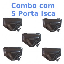 Combo Porta Isca com Chave 5 unidades