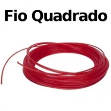 Fio de Nylon Para Cortador ou Roçadeira de Grama 1,8mm 10 Metros