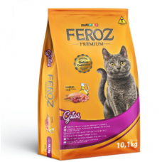 Ração Feroz Gatos Castrados 10kg