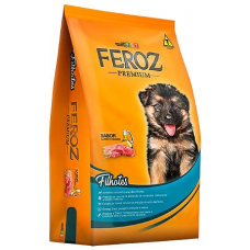 Ração Feroz Premium Original Cães Filhotes 8kg