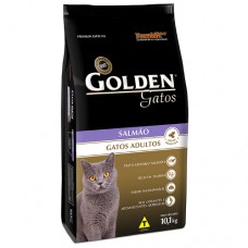 Golden Gatos Adulto Salmão 10.1kg