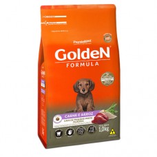 Golden Formula Filhotes Carne e Arroz Mini Bits 3kg