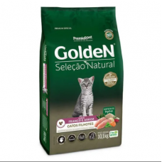 Golden Seleção Natural Gatos Filhotes Frango e Arroz 3kg