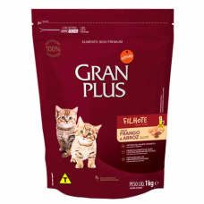 Gran Plus Gatos Filhotes Frango e Arroz 3kg