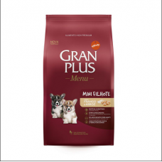 Gran Plus Menu Mini Filhotes Frango e Arroz 3kg