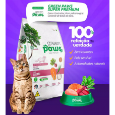 Ração Green Paws Super Premium Gatos Salmão 10kg