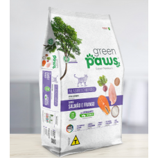 Ração Green Paws Super Premium Gatos Salmão e Frango 10kg