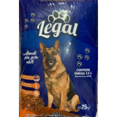 Ração Legal Cães Adultos 25kg