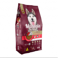 Ração Mandala Premium Cães Adultos Carne e Arroz 10kg