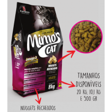 Ração Mimos Cat Puro Nuggets Premium 1kg A Granel