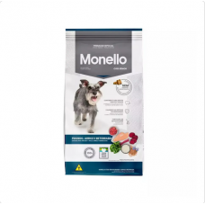Monello Premium Cães Sênior Frango Arroz e Beterraba 10kg