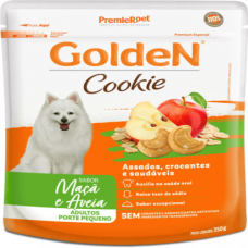 Biscoito Golden Cookie Maça E Aveia Cães Adultos Porte Pequeno 350g