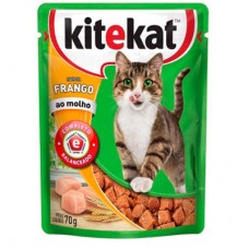 Sache Kitekat Gatos Adulto Frango 70g