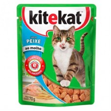 Sache Kitkat Gatos Adulto Peixe 70g