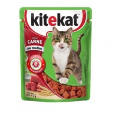 Sache Kitekat Gatos Adulto Carne 70g