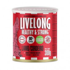 Alimento Úmido Livelong Cães Cordeiro 300g