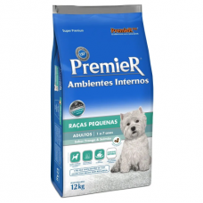 Premier Ambientes Internos Raças Pequenas Adulto 2,5kg