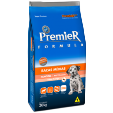 PremieR Formula Filhotes Raças Medias Criador 1kg A Granel