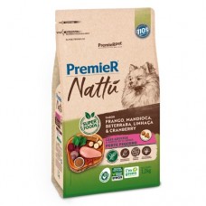 PremieR Nattu Cães Pequeno Porte Frango e Mandioca 2,5kg