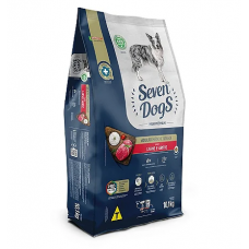 Ração Seven Dogs Premium Cães Carne e Arroz 10kg