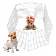 Cercado para Pets Pequenos Animais Domésticos 6 Lados 60cm X 60cm