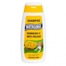 Shampoo Matacura Sarnacida e Antipulga 200ml