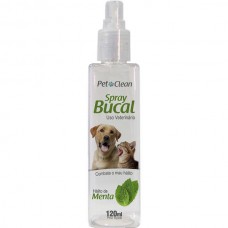 Spray Bucal Pet Clean Menta 120ml