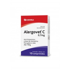 Alergovet C 0,7mg 10 comprimidos