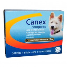 Canex Composto 4 Comprimidos