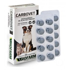 Antidiarreico Carbovet 20 comprimidos
