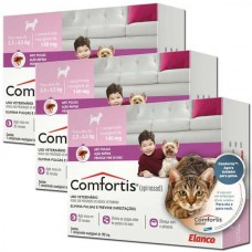 Combo Antipulgas Comfortis 140mg Cães e Gatos