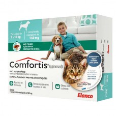 Antipulgas Comfortis 560mg Cães e Gatos