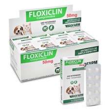 Antibiótico Floxiclin 50mg 10 comprimido