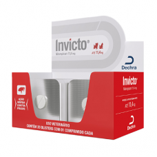 Antipulgas Invicto 11,4mg Cães e Gatos até 11kg 1 Comprimido