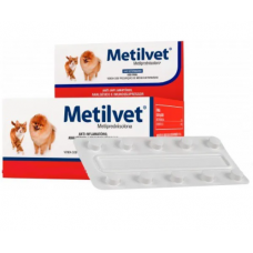 Metilvet 10mg 10 comprimidos