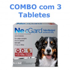 Combo NexGard 25,1 a 50kg 136mg