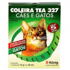 Coleira Antipulgas e Carrapatos Konig Tea 327 Cães e Gatos 33cm