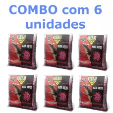 Combo Mata Rato Klerat 25g 6 unidades