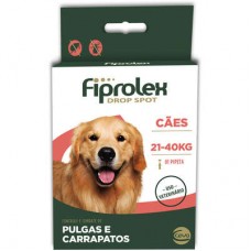 Antipulgas e Carrapatos Fiprolex Cães 21 a 40kg