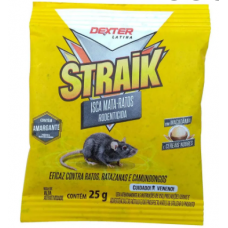 Raticida Straik Mata Ratos 25g