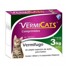 Vermicats 600mg 4 comp