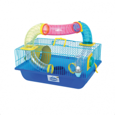 Gaiola Hamster Pequenos Roedores Moradia Mouse FUN GR160 Azul