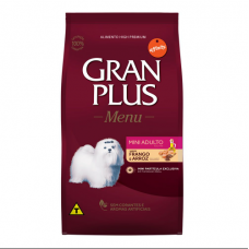Gran Plus Menu Mini Adultos Frango e Arroz 10kg